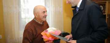 Wójt odwiedził najstarszych seniorów gminy Dygowo