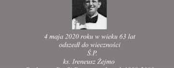 Zmarł ks. Ireneusz Żejmo
