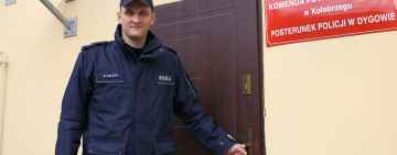 Nowy kierownik Posterunku Policji w Dygowie