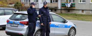 Policjanci z Dygowa na froncie walki z koronawirusem