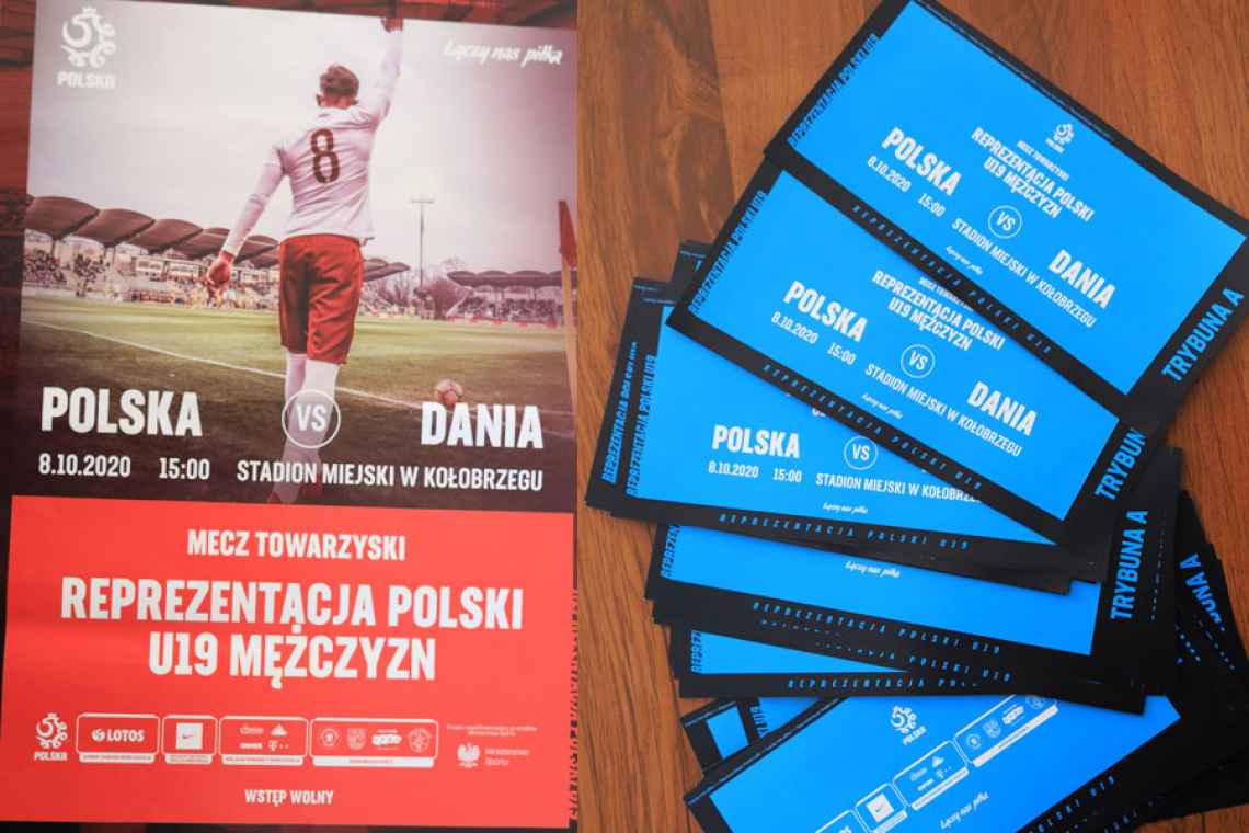 Wejściówki na mecz Polska vs Dania U-19