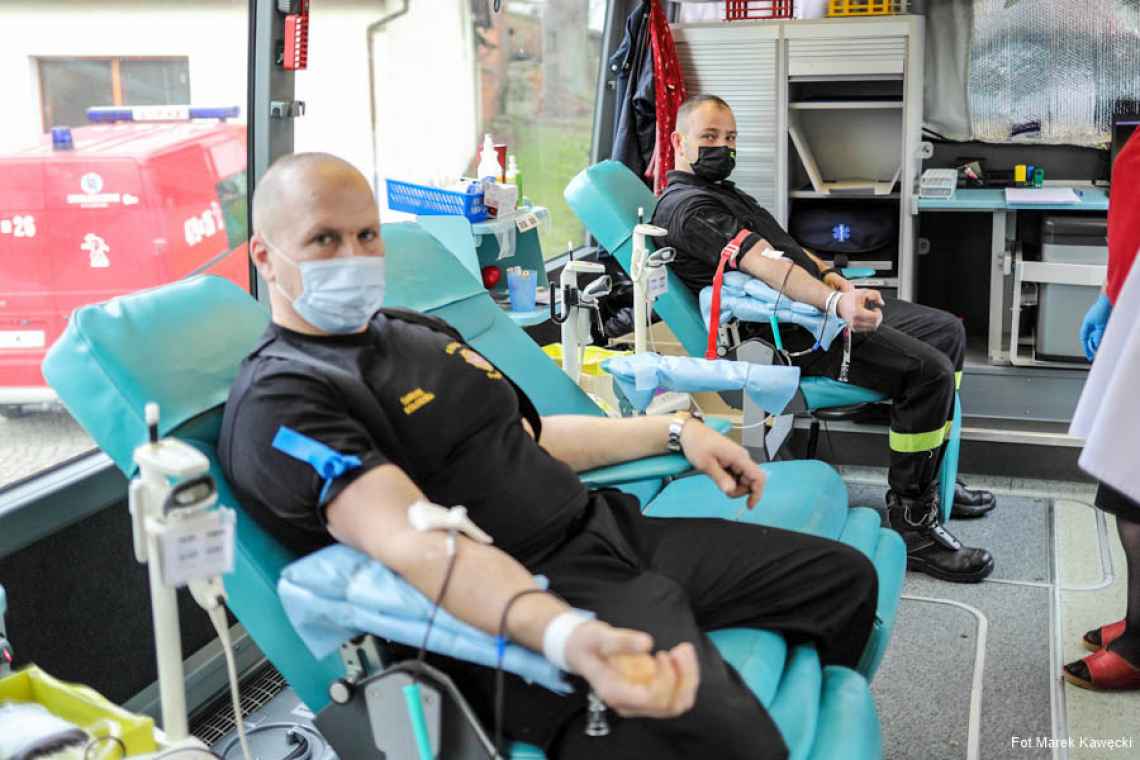 Ponad 12 litrów krwi oddano w punkcie mobilnym w Dygowie