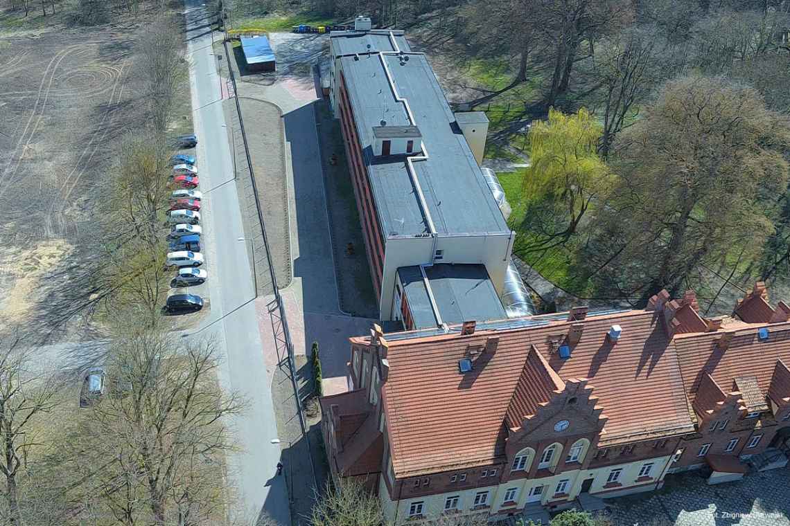 Nowa droga techniczna i ogrodzenie przy DPS Włościbórz