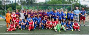 Młodzi piłkarze rywalizowali na orliku we Wrzosowie