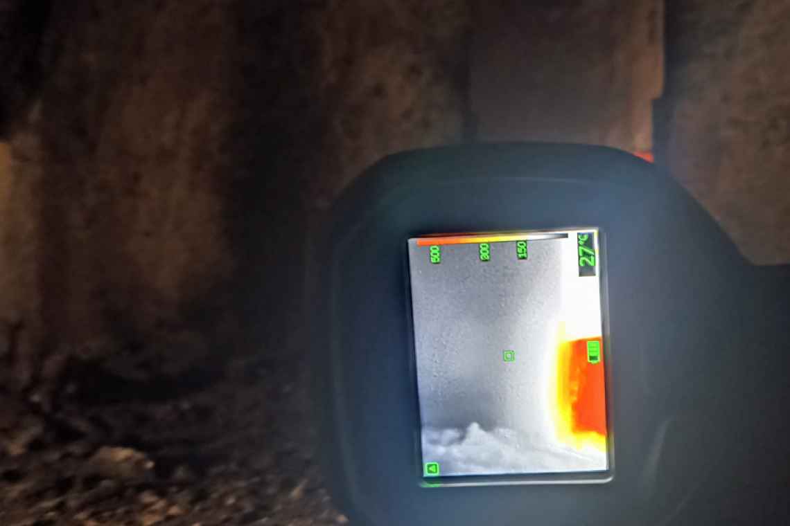 Kamera termowizyjna przydatna w akcji gaszenia sadzy