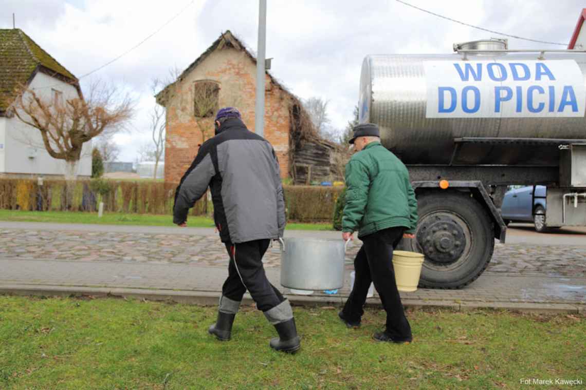 Siedem miejscowości gminy Dygowo bez prądu i wody