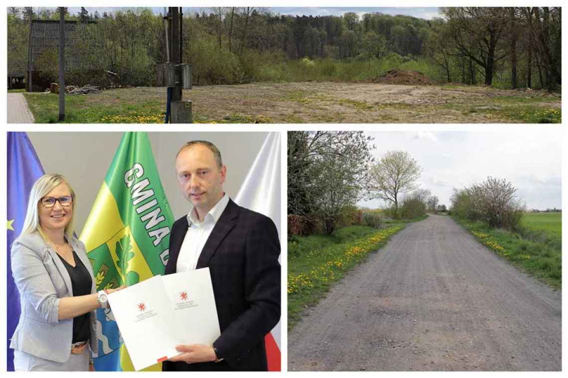 Milion złotych dofinansowania na dwie inwestycje w gminie Dygowo