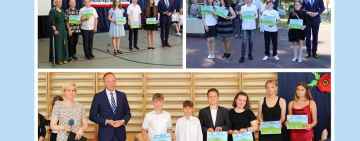 Gmina Dygowo nagrodziła najbardziej życzliwych i koleżeńskich uczniów