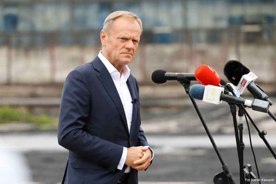 Donald Tusk w Kołobrzegu
