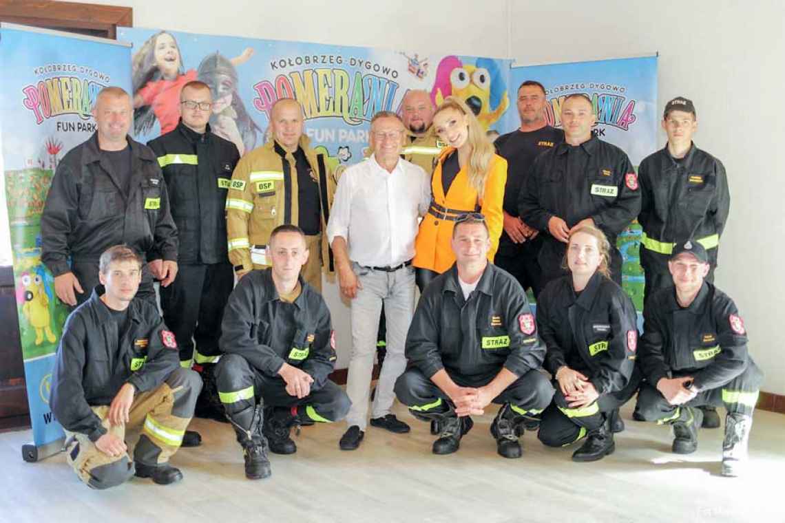 Strażacy z Dygowa w Pomeranii